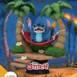 Beast Kingdom - Lilo & Stitch D-Stage PVC Diorama Stitch Hammock 13 cm