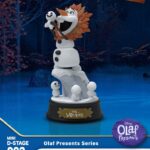 Beast Kingdom - Frozen Mini Diorama Stage PVC Statue Olaf Presents Olaf Simba 12 cm