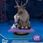 Beast Kingdom - Frozen Mini Diorama Stage PVC Statue Olaf Presents Olaf Aladdin 12 cm