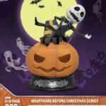 Beast Kingdom - The Nightmare Before Christmas Mini Diorama Stage PVC Figure Jack 10 cm