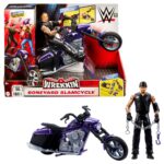 Mattel - WWE Wrekkin' Vehicle Big Evil Slamcycle with Undertaker Action Figure 15 cm