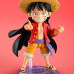 Bandai - One Piece World Collactable Figures x S.H. Figuarts Action Figure Monkey D. Luffey 8 cm