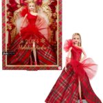 Mattel - Barbie Signature Doll Holiday Barbie Blonde