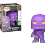 Funko POP! Marvel: Infinity Saga - Iron Man Mark 1 (Black Light) #1405 Supersized (Exclusive)