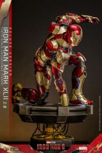 Iron Man 3 Movie Masterpiece Diecast Action Figure 1/6 Iron Man Mark XLII (2.0) Deluxe 32 cm - Image 11