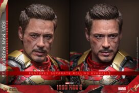 Iron Man 3 Movie Masterpiece Diecast Action Figure 1/6 Iron Man Mark XLII (2.0) Deluxe 32 cm - Image 10