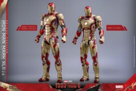 Iron Man 3 Movie Masterpiece Diecast Action Figure 1/6 Iron Man Mark XLII (2.0) Deluxe 32 cm - Image 7