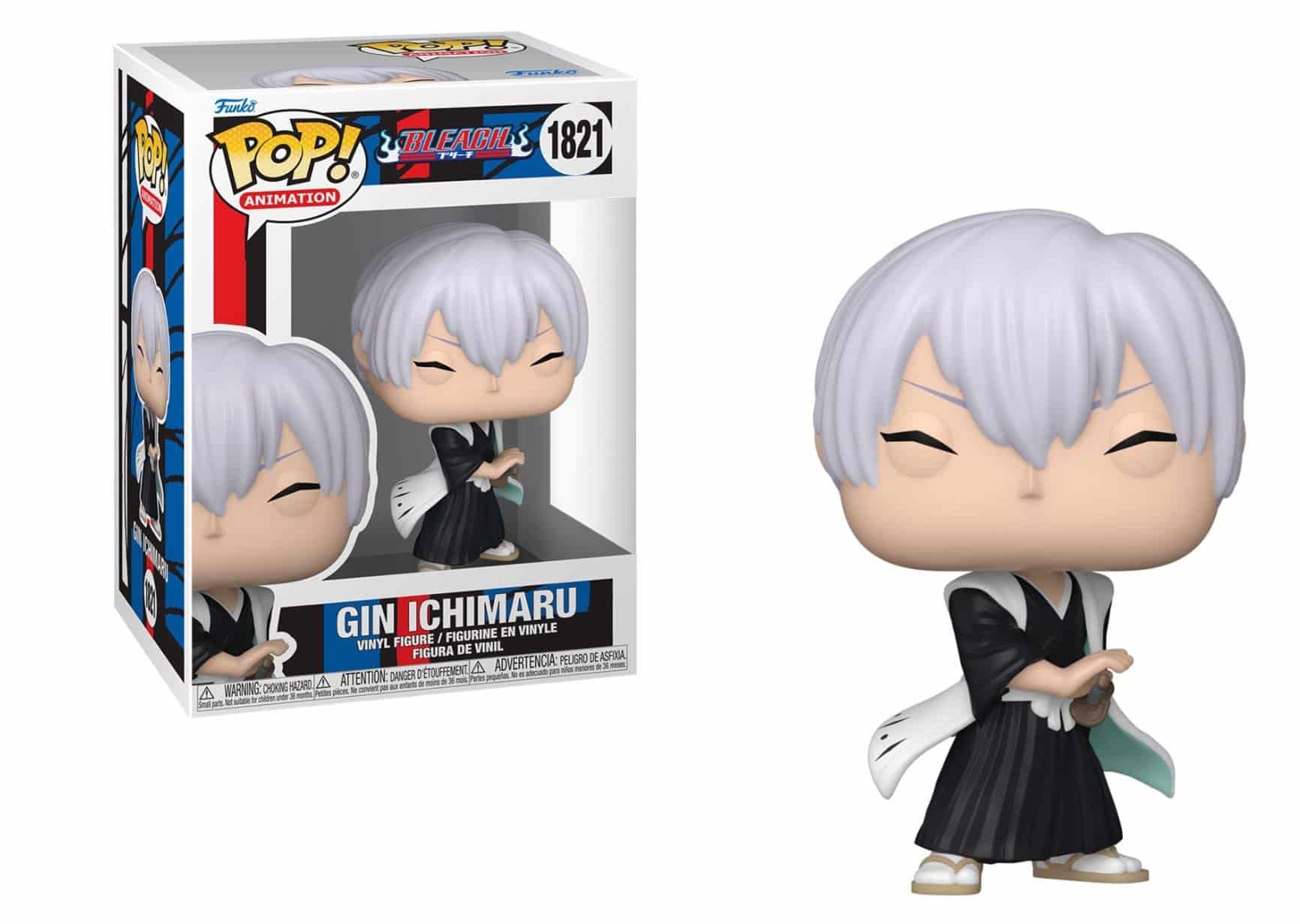 328826-0-0000-figoura-funko-pop-bleach-gin-ichimaru-1821 Funko POP! Bleach - Gin Ichimaru #1821 - Image 1