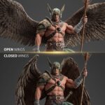 DC Comics Art Scale Statue 1/10 Hawkman 10th Anniversary 29 cm - Image 6