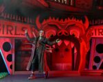 Beetlejuice (1988) Diorama Trenchcoat with Spikes Inferno Room Deluxe Set - Image 6