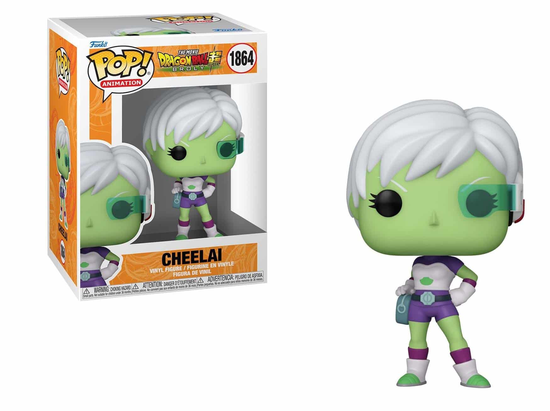 329694-0-0000-figoura-funko-pop-dragon-ball-super-broly-cheelai-1864 Funko POP! Dragon Ball Super: Broly - Cheelai #1864 - Image 1
