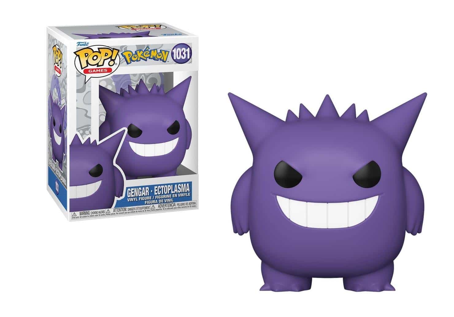 330608-0-0000-figoura-funko-pop-pokemon-gengar-1031 Funko POP! Pokemon - Gengar #1031 - Image 1