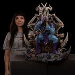 Masters of the Universe Prime Scale Statue 1/3 Skeletor 10th Anniversary Ver. 67 cm - Image 5