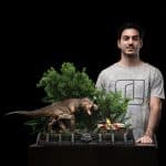 Jurassic Park Demi Art Scale Statue 1/20 T-Rex Chase 30 cm - Image 6