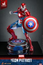 Marvel Comic Diecast Masterpiece Action Figure 1/6 Iron Patriot Hot Toys Exclusive 32 cm - Image 3