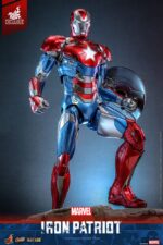 Marvel Comic Diecast Masterpiece Action Figure 1/6 Iron Patriot Hot Toys Exclusive 32 cm - Image 5