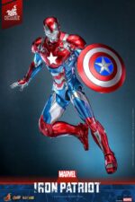 Marvel Comic Diecast Masterpiece Action Figure 1/6 Iron Patriot Hot Toys Exclusive 32 cm - Image 7