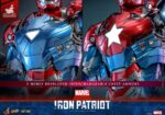 Marvel Comic Diecast Masterpiece Action Figure 1/6 Iron Patriot Hot Toys Exclusive 32 cm - Image 8