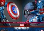 Marvel Comic Diecast Masterpiece Action Figure 1/6 Iron Patriot Hot Toys Exclusive 32 cm - Image 9
