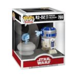 Funko POP! Deluxe: Star Wars - R2-D2 and Princess Leia Hologram #766
