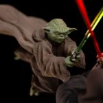 Star Wars Deluxe Art Scale Statue 1/10 Yoda vs Emperor Palpatine (CCXP Exclusive 2024) 31 cm - Image 6