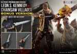 Resident Evil 4 Ultimate Premium Masterline Series Statue 1/4 Leon S. Kennedy vs. Chainsaw Villager Bonus Ver. 76 cm - Image 13