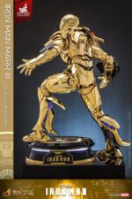 Iron Man Movie Masterpiece Diecast Action Figure 1/6 Iron Man Mark III (Gold Color Version) Hot Toys Exclusive 33 cm - Image 5