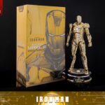 Iron Man Movie Masterpiece Diecast Action Figure 1/6 Iron Man Mark III (Gold Color Version) Hot Toys Exclusive 33 cm