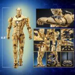 Iron Man Movie Masterpiece Diecast Action Figure 1/6 Iron Man Mark III (Gold Color Version) Hot Toys Exclusive 33 cm - Image 9