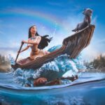 Disney Art Scale Statue 1/10 Pocahontas 23 cm
