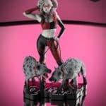 DC Direct Harley Quinn: Red, White & Black Statue 1/10 Harley Quinn by Jenny Frison 19 cm