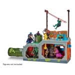 Teenage Mutant Ninja Turtles Building Secret Sewer Lid Playset Mutant Module Exclusive 30 cm