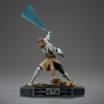 Star Wars: The Clone Wars Deluxe Art Scale Statue 1/10 Anakin Skywalker 19 cm & Star Wars Deluxe Art Scale Statue 1/10 Obi-Wan Kenobi 27 cm Bundle - Image 2