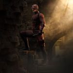 Daredevil: Born Again Art Scale Statue 1/10 Daredevil 23 cm