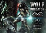Alien vs. Predator Real Elite Masterline Series Statue 1/3 Requiem Wolf Predator Deluxe Bonus Ver. 95 cm - Image 4