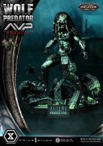 Alien vs. Predator Real Elite Masterline Series Statue 1/3 Requiem Wolf Predator Deluxe Bonus Ver. 95 cm - Image 8