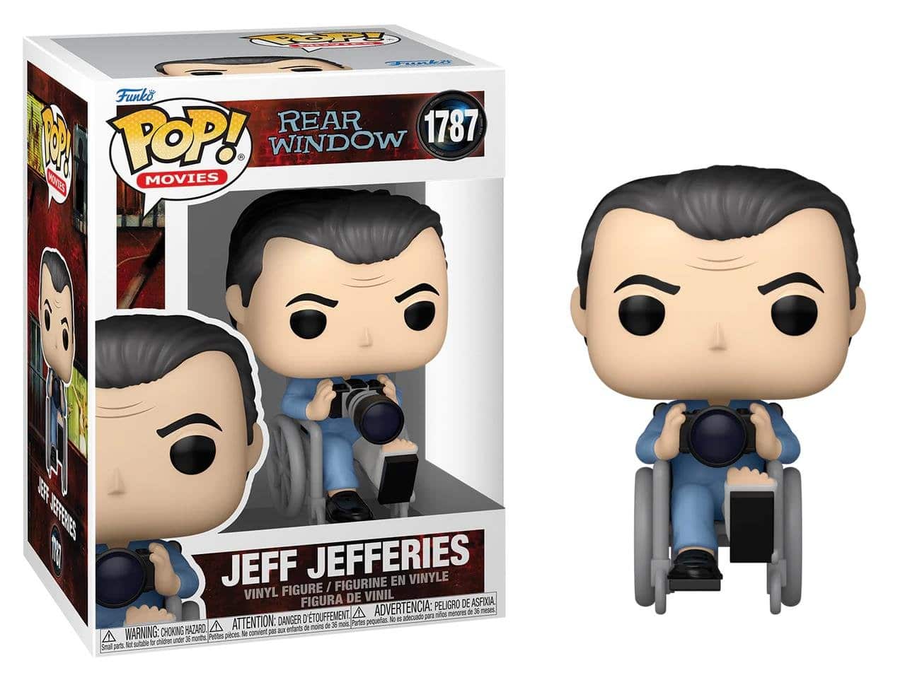 349340-0-0000-figoura-funko-pop-rear-window-jeff-jefferies-1787 Funko POP! Rear Window - "Jeff" Jefferies #1787 - Image 1