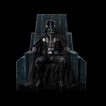 Star Wars Art Scale Statue 1/10 Darth Vader on Throne 18 cm