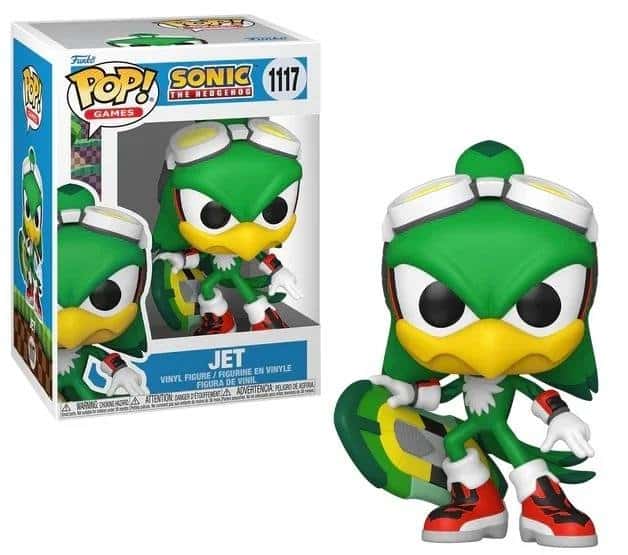 353646-0-0000-figoura-funko-pop-games-sonic-the-hedgehog-jet-1117 Funko POP! Games: Sonic the Hedgehog - Jet #1117 - Image 1