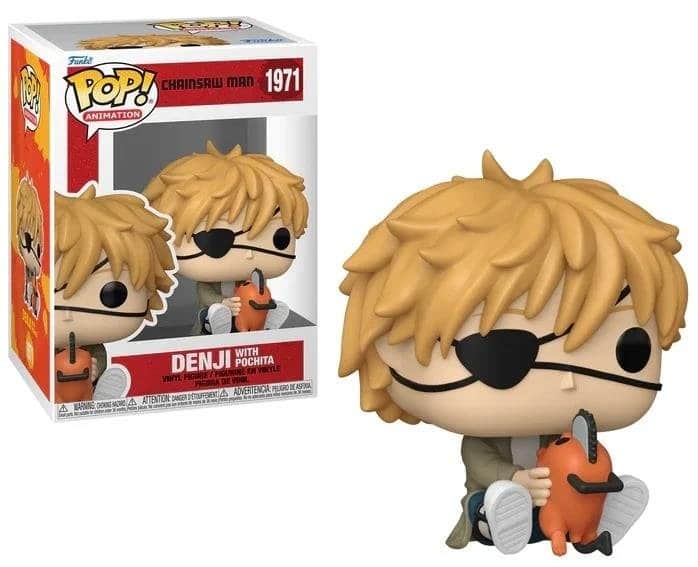 354611-0-0000-figoura-funko-pop-chainsaw-man-denji-pochita-1971 Funko POP! Chainsaw Man - Denji & Pochita #1971 - Image 1