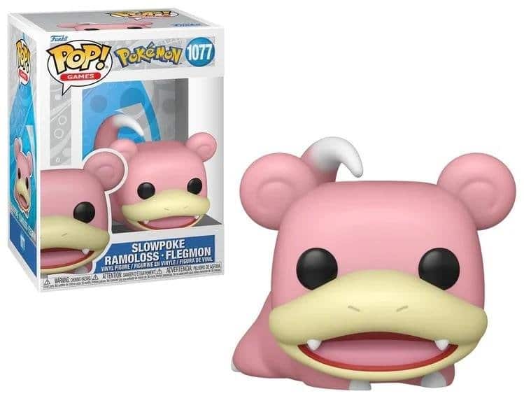 354621-0-0000-figoura-funko-pop-pokemon-slowpoke-1077 Funko POP! Pokemon - Slowpoke #1077 - Image 1
