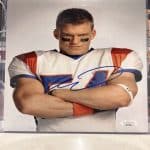 Alan Ritchson Signed 8 x 10 Photo – Thad Castle from Blue Mountain State (JSA COA)