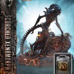 Alien: Romulus Museum Masterline XL Statue 1/3 Scorched Xenomorph Deluxe Bonus Version 98 cm