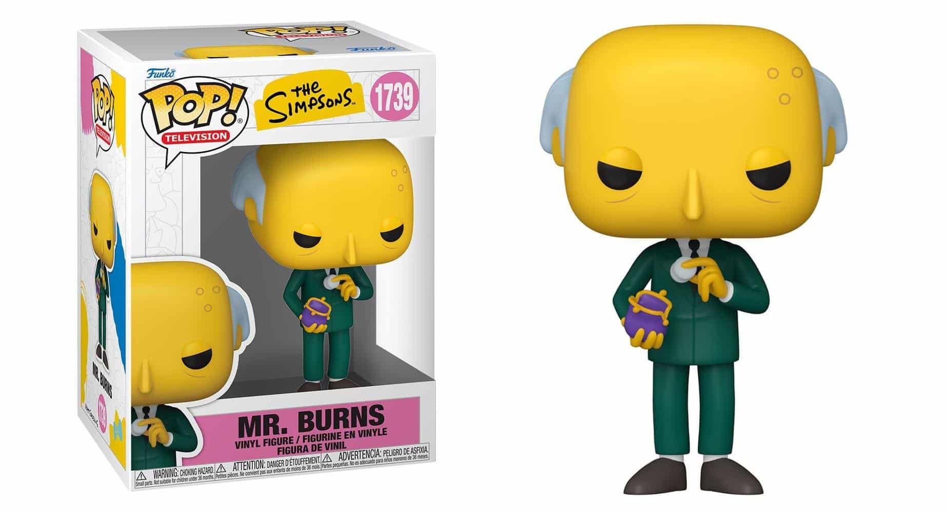 357509-0-0000-figoura-funko-pop-the-simpsons-mr-burns-1739 Funko POP! The Simpsons - Mr.Burns #1739 - Image 1