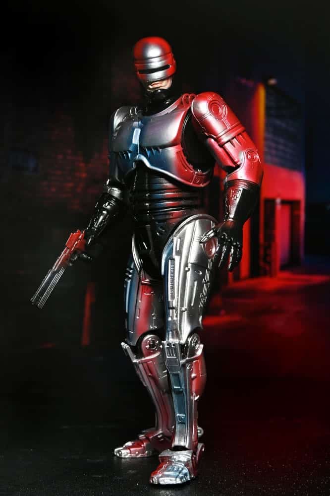 x_neca42146-01_f Robocop Poster Series Action Figure Robocop 17 cm - Image 1