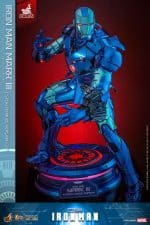 Iron Man Movie Masterpiece Diecast Action Figure 1/6 Iron Man Mark III (Stealth Mode Ver.) 2.0 Hot Toys Exclusive 33 cm - Image 4