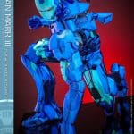 Iron Man Movie Masterpiece Diecast Action Figure 1/6 Iron Man Mark III (Stealth Mode Ver.) 2.0 Hot Toys Exclusive 33 cm
