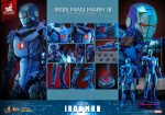 Iron Man Movie Masterpiece Diecast Action Figure 1/6 Iron Man Mark III (Stealth Mode Ver.) 2.0 Hot Toys Exclusive 33 cm - Image 2
