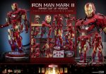 Iron Man Movie Masterpiece Diecast Action Figure 1/6 Iron Man Mark III (Armor Suit Up Version) 32 cm - Image 2