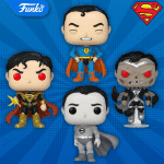 Funko POP! DC Heroes: Superman - Bundle x 4 Funko Pops